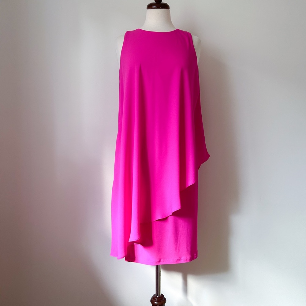 Joseph Ribkoff Barbie Pink Cocktail Dress • Size 4
